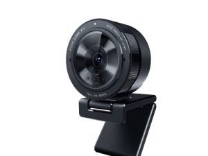 Razer Kiyo Pro Streaming Webcam: Full HD 1080p 60FPS - Adaptive Light Sensor - HDR-Enabled - Wide-Angle Lens with Adjustable FOV - Works with Zoom/Teams/Skype for Conferencing and Video Calling