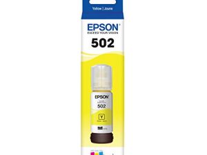 EPSON T502 EcoTank Ink Ultra-high Capacity Bottle Yellow (T502420-S) for select Epson EcoTank Printers