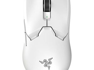 Razer Viper V2 Pro HyperSpeed Wireless Gaming Mouse: 59g Ultra-Lightweight - Optical Switches Gen-3 - 30K Optical Sensor - On-Mouse DPI Controls - 80hr Battery - USB Type C Cable Included - White