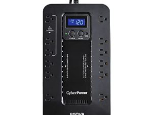 CyberPower EC850LCD Ecologic Battery Backup & Surge Protector UPS System