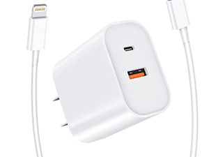 [Apple MFi Certified] iPhone Fast Charger