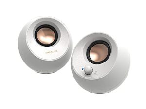 Creative Pebble V3 Minimalistic 2.0 USB-C Desktop Speakers with USB Audio
