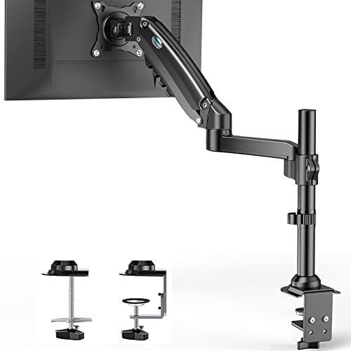 HUANUO Single Monitor Mount - Gas Spring Monitor Arm Fits 13-32'' Monitor HUANUO Single Monitor Mount - Gas Spring Monitor Arm Fits 13-32'' Monitor