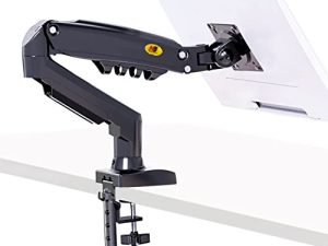 NB North Bayou Monitor Desk Mount Stand Full Motion Swivel Monitor Arm with Gas Spring for 17-30''Monitors(Within 4.4lbs to 19.8lbs) Computer Monitor Stand F80