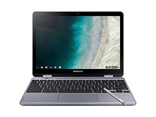 Samsung - Plus 2-in-1 12.2" Touch-Screen Chromebook - Intel Celeron - 4GB Memory - 32GB eMMC Flash Memory - Stealth Silver Samsung - Plus 2-in-1 12.2" Touch-Screen Chromebook - Intel Celeron - 4GB Memory - 32GB eMMC Flash Memory - Stealth Silver