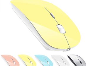Bluetooth Mouse Rechargeable Wireless Mouse for MacBook Pro