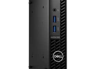 Dell OptiPlex 3000 Micro (Latest Model) Intel 12th Gen Core i3-12100T 8GB DDR4 256GB PCIe SSD WiFi + BT Windows 10 Professional