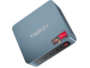 TRIGKEY 6 Core 12 Thread Mini Computer W11 Desktop PC Ryzen 5 5560(Up to 4.0GHz) 16G DDR4+500G NVME SSD 35W TPD Micro PC | 6Core 1600MHz HD Graphics | WiFi-6 | BT 5.2 | Dual HDMI | Type-C | W11