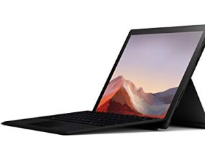 Microsoft Surface Pro 7 – 12.3" Touch-Screen - 10th Gen Intel Core i5 - 8GB Memory - 256GB SSD – Matte Black with Black Type Cover