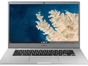 SAMSUNG Chromebook 4 + Chrome OS 15.6" Full HD Intel® Celeron® Processor N4000 4GB RAM 64GB eMMC Gigabit Wi-Fi -XE350XBA-K02US