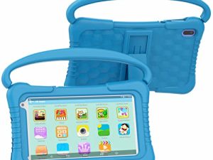 CUPEISI Kids Tablet 7 inch Tablet for Kids WiFi Kids Tablets 32G Android 11 Dual Camera Educational Games Parental Control