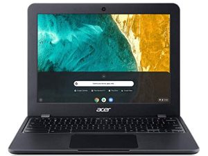Acer Chromebook 512 Laptop | Intel Celeron N4020 | 12" HD+ Display | Intel UHD Graphics 600 | 4GB LPDDR4 | 32GB eMMC | Intel 9560 802.11ac Gigabit WiFi 5 | MIL-STD 810G | Chrome OS | CB512-C1KJ