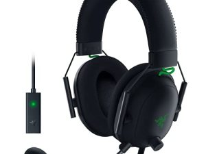 Razer BlackShark V2 Gaming Headset: THX 7.1 Spatial Surround Sound - 50mm Drivers - Detachable Mic - PC