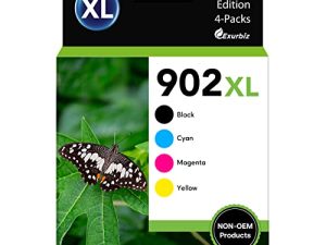 902XL Compatible Ink Cartridge Replacement for HP 902 XL with Officejet Pro 6978 6960 6962 6968 6954 6958 6950 6951 6970 Printers (Black