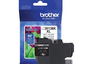 Brother Printer High Yield Ink Cartridge Page Up To 400 Pages Black (LC3013BK)