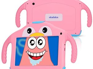 Kids Tablet 7inch Tablet for Kids Android 10 Toddler Tablet Eye Protection 32GB Kids APP Preinstalled Learning Tablet WiFi Education Dual Cameras with Kid-Proof Case YouTube Netflix Google Play Store