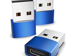 Syntech USB C Female to USB A Male Adapter 3 Pack