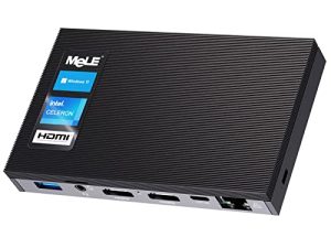 MeLE Quieter3Q Fanless Mini PC Windows 11 pro Celeron N5105 8GB 128GB