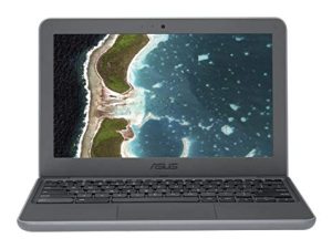 ASUS Chromebook C202SA-YS02 11.6in Ruggedized and Water Resistant Design with 180 Degree (Intel Celeron 4 GB