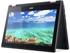Acer R11 Convertible 2-in-1 Chromebook 11.6in IPS HD Touchscreen Intel N3150 Quad-core Up to 2.0GHz 4GB RAM 16GB SSD