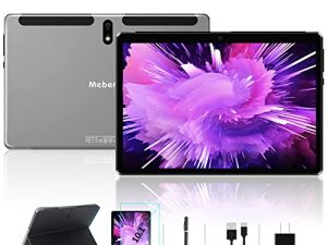 MEBERRY Updated Android 11 Tablet 10.1 inch Tablets with 2.0 GHz Octa-Core Processor| 2.4G+5G Wi-Fi| 4GB RAM+64GB ROM| 256GB Expansion| 8000mAh Battery| GPS| Double Camera