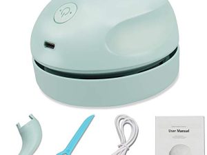 Desktop Vacuum Cleaner USB Charging with Vacuum Nozzle Cleaning Brush