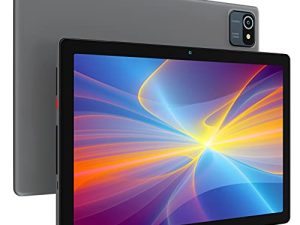 Moderness Tablet 10.1 Inch Android 10 32GB 6000mAh Battery Quad Core HD Touchscreen Tablets Gray