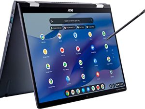 Acer - Chromebook Spin 714 Laptop - 14.0" 2-in-1 Touchscreen - Intel Evo Core i5 – 8GB – 256GB SSD - Slate Blue Gorilla Glass with Built-in Tablet Pen