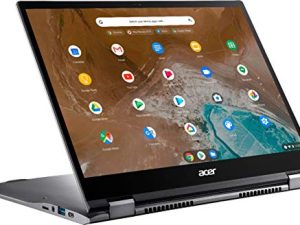 Acer - Chromebook Spin 713 2-in-1 13.5" 2K VertiView 3:2 Touch - Intel i5-10210U - 8GB Memory - 128GB SSD – Steel Gray
