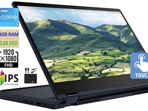 2022 Newest Lenovo Flex 5i 13.3" FHD Touchscreen 2-in-1 Chromebook Laptop