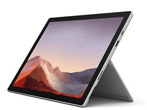 Microsoft Surface Pro 7 12.3in Intel Core i5 10th Gen 8GB RAM 128GB SSD Platinum (Renewed)