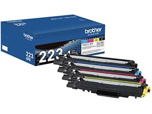 Brother Genuine Standard-Yield Toner Cartridge Four Pack TN223 4PK - includes one cartridge each of Black