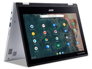 Acer Chromebook Spin 311 Convertible Laptop | Intel Celeron N4000 | 11.6" HD Touch Corning Gorilla Glass Display | 4GB LPDDR4 | 64GB eMMC | Intel 802.11ac Gigabit WiFi 5 | Chrome OS | CP311-2H-C7QD