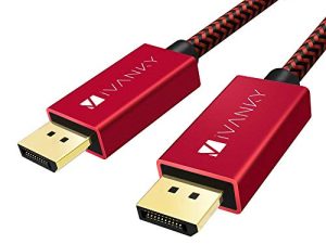 IVANKY DisplayPort Cable 6.6ft/Red