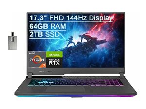 ASUS 2021 ROG Strix G17 17.3" FHD 144Hz Gaming Laptop