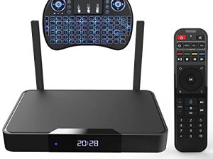 2022 Newest Superbox S3 Pro with Voice Remote & Backlit Mini Keyboard (2GB RAM + 32GB ROM)