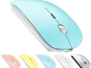 Bluetooth Mouse Rechargeable Wireless Mouse for MacBook Pro