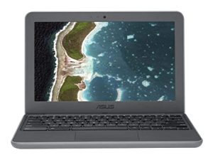 ASUS Chromebook C202SA-YS02 11.6in Ruggedized and Water Resistant Design with 180 Degree (Intel Celeron 4 GB