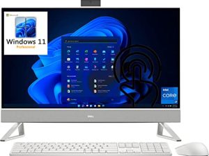 Dell 2023 Inspiron 27 7710 AIO 27" FHD Touchscreen All-in-One Business Desktop Computer