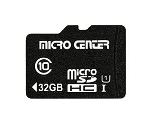 Micro Center 32GB Class 10 Micro SDHC Flash Memory Card with Adapter for Mobile Device Storage Phone