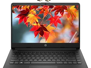 2022 Newest HP Premium 14-inch HD Laptop| Intel Celeron N4020 to 2.8GHz 8GB RAM 128GB(64GB SSD+ 64GB Card)| Webcam Bluetooth HDMI USB-C Wi-Fi| Win 11 S with 1 Year MS 365| LIONEYE Bundle| Black