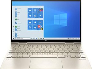 HP 2020 Envy x360 2-in-1 13.3" FHD IPS Touchscreen Laptop Intel Evo Platform 11th Gen Core i7-1165G7 8GB Memory 512GB SSD Pale Gold - Backlit Keyboard -Fingerprint Reader -Thunderbolt - WiFi 6