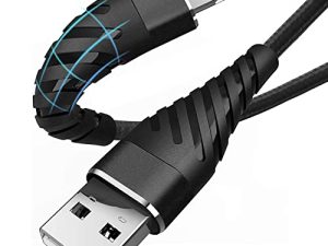iPhone Charger Cable 3ft for【Apple MFi Certified】