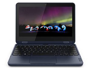 Lenovo - 300W Gen 3 - 2-in-1 Educational Computer - Laptop for Students - AMD 3015e Dual-Core Processor - 11.6" HD Touchscreen Display - 4GB Memory - 64GB Storage - Windows 10 Pro