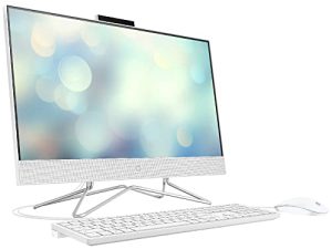 HP 22-dd0046 21.5" FHD All-in-One Desktop AMD Athlon Silver 3050U 2.3GHz 4GB RAM 256GB SSD Windows 11 DVD-RW (Renewed)