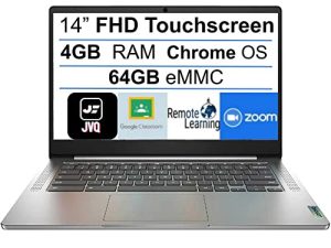 Lenovo 2022 Newest Chromebook 3 14" FHD IPS Touchscreen Anti-Glare Laptop Computer