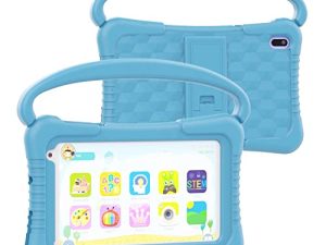 IWEGGO Kids Tablet 7 inch Toddler Tablet for Kids Edition Tablet with WiFi Dual Camera Children’s Tablet for Toddlers 32GB Android 11 with Parental Control Shockproof Case Google Play YouTube Netflix