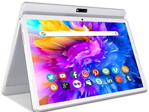 Tablet 10 Inch Android 9 HD Dual Sim Tablets with Quad Core