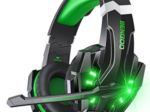 BENGOO G9000 Stereo Gaming Headset for PS4 PC Xbox One PS5 Controller