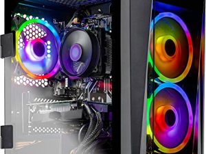 Skytech Blaze II Gaming PC Desktop – AMD Ryzen 5 5600G 3.9 GHz